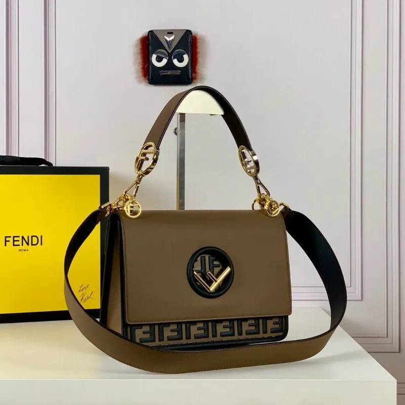 VELORA - Kan Shoulder Bag Dark Brown