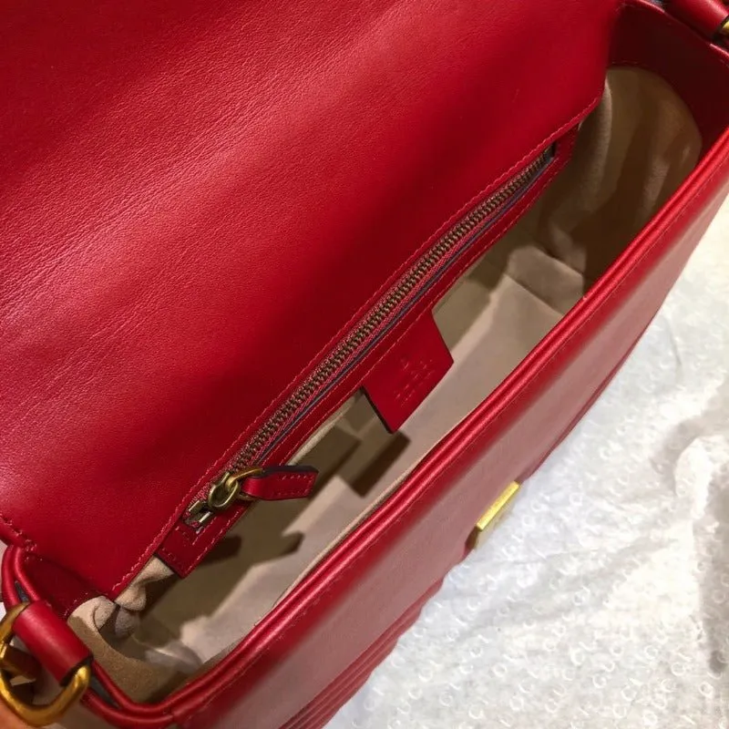 VELORA - Marmont Handle Bag Red