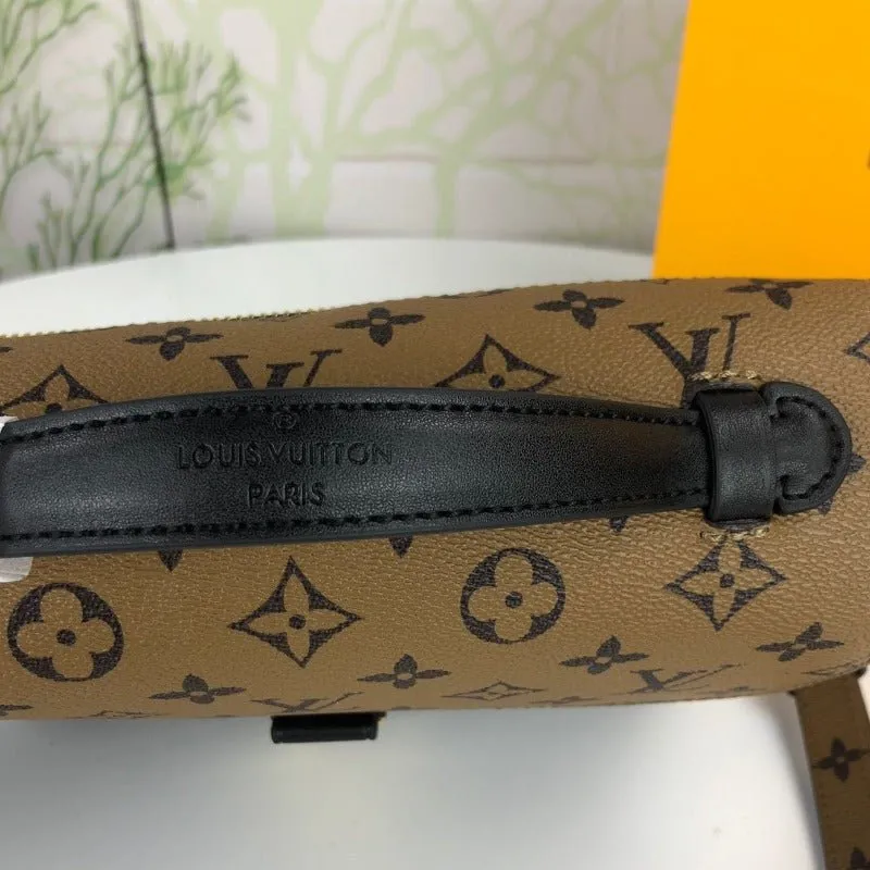 VELORA - Pochette Métis Monogram Bag Mix Brown
