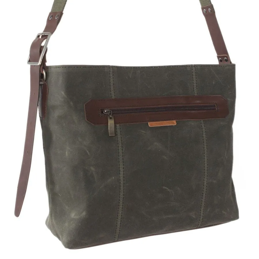 VIA I Messenger Bag - Army Green