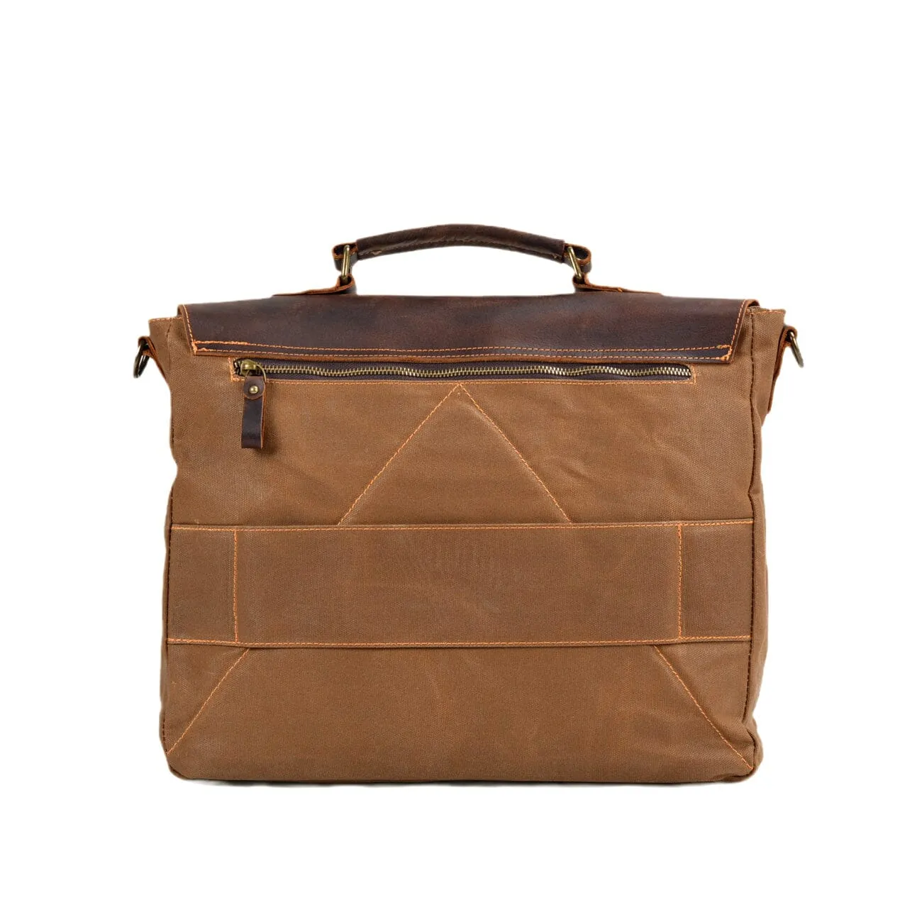 Vintage Canvas Messenger Bag | ANSEN