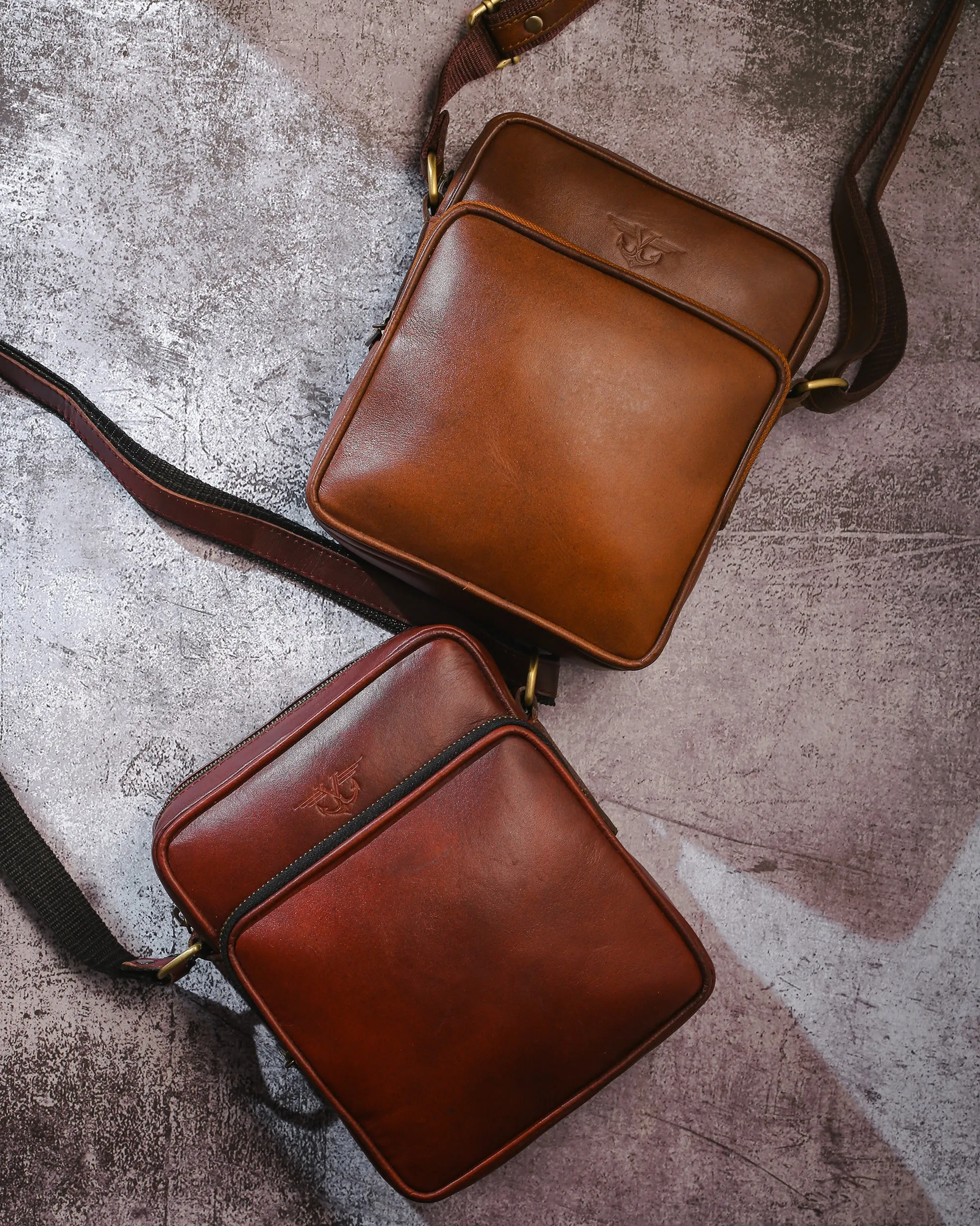 Vintage Hudson Messenger Bag