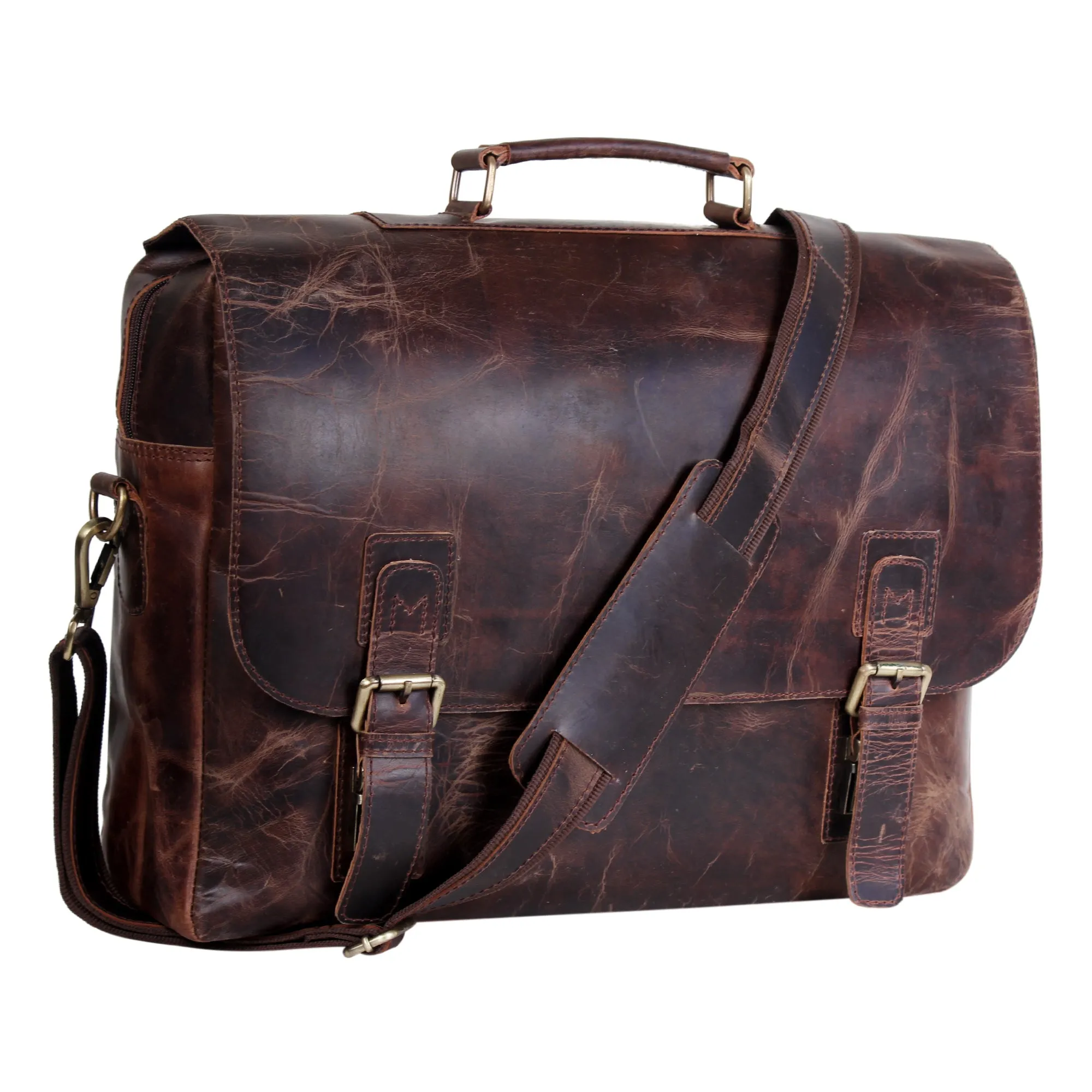 Vintage Pattern Messenger Bag