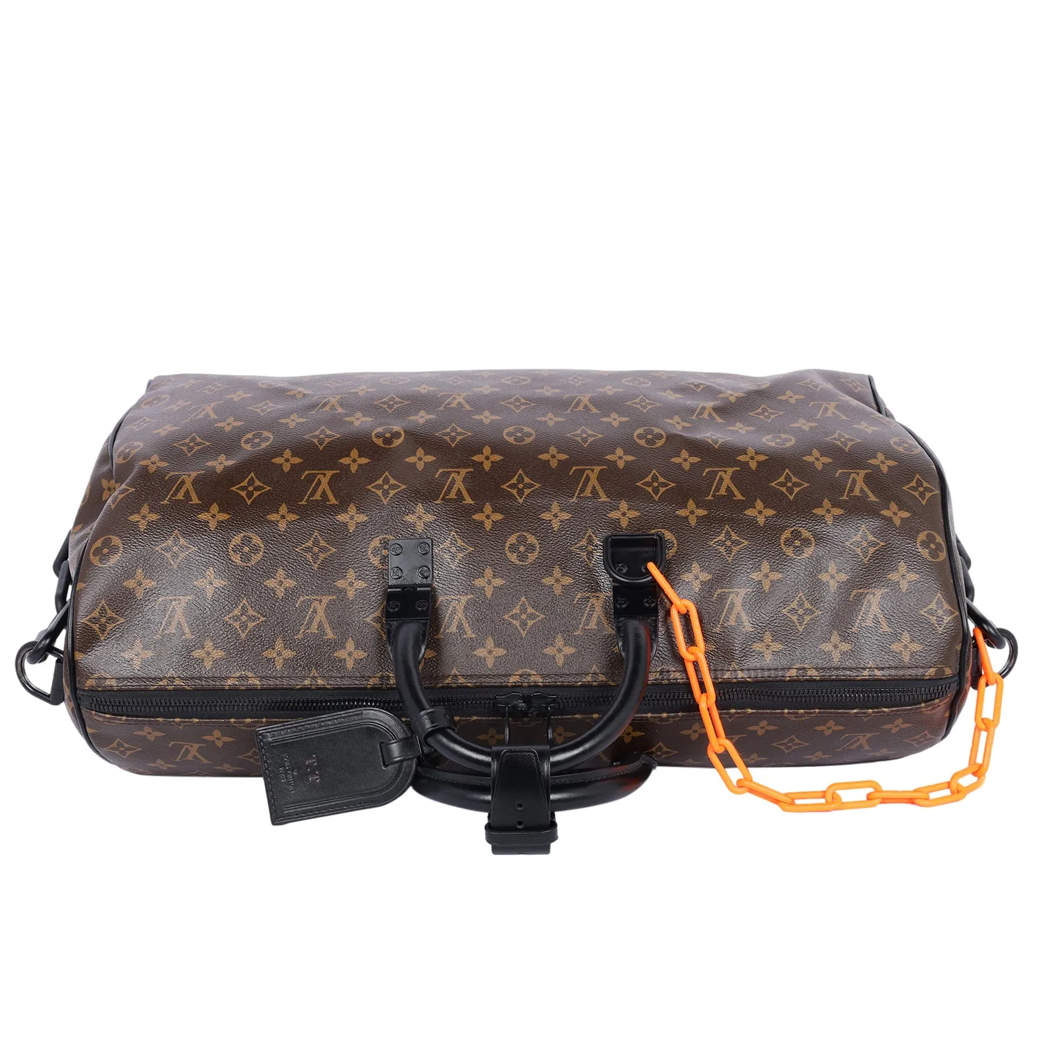 Virgil Abloh Monogram Chain Keepall Bandouliere 50 Duffle