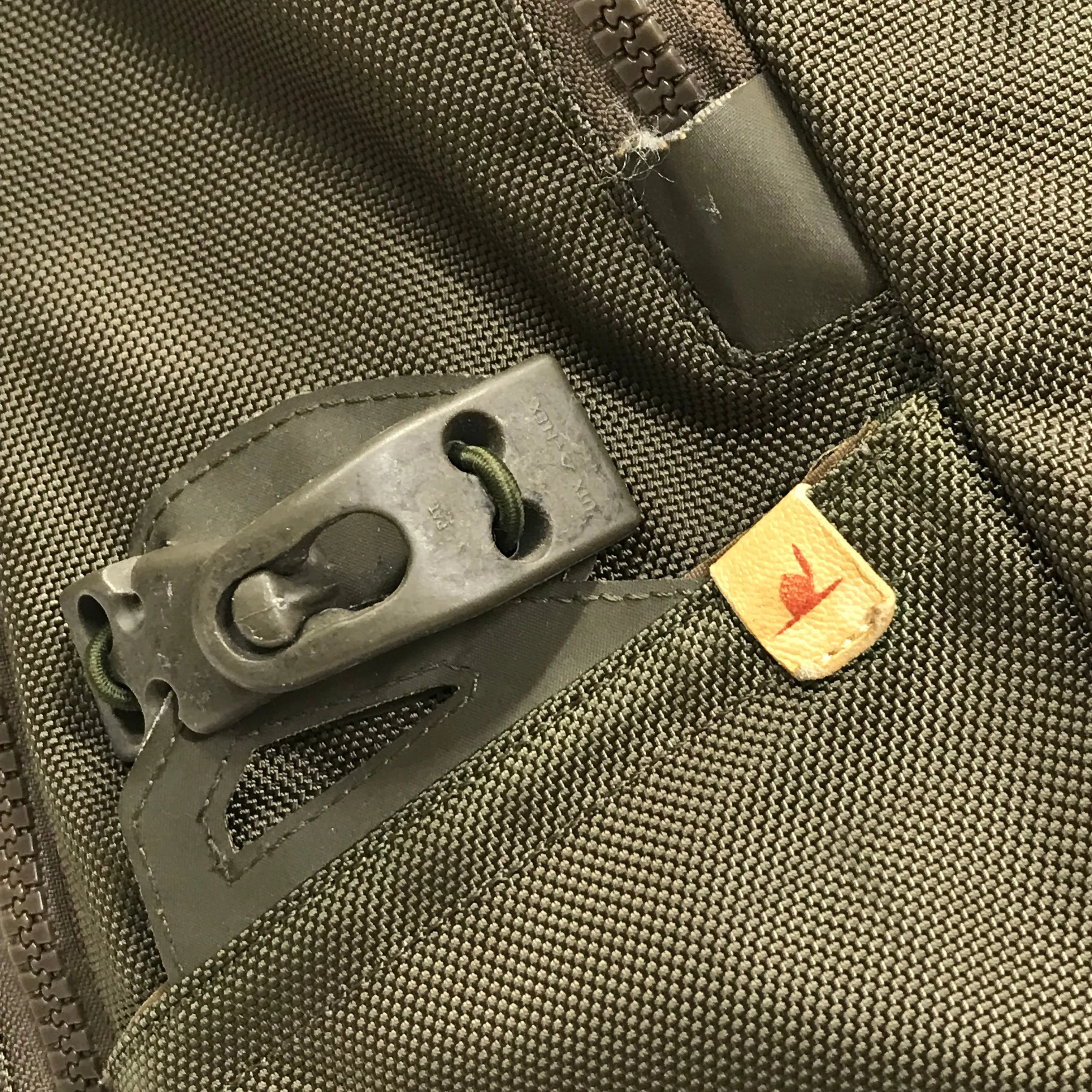 Visvim 20L Cordura Ballistic Nylon Backpack Olive