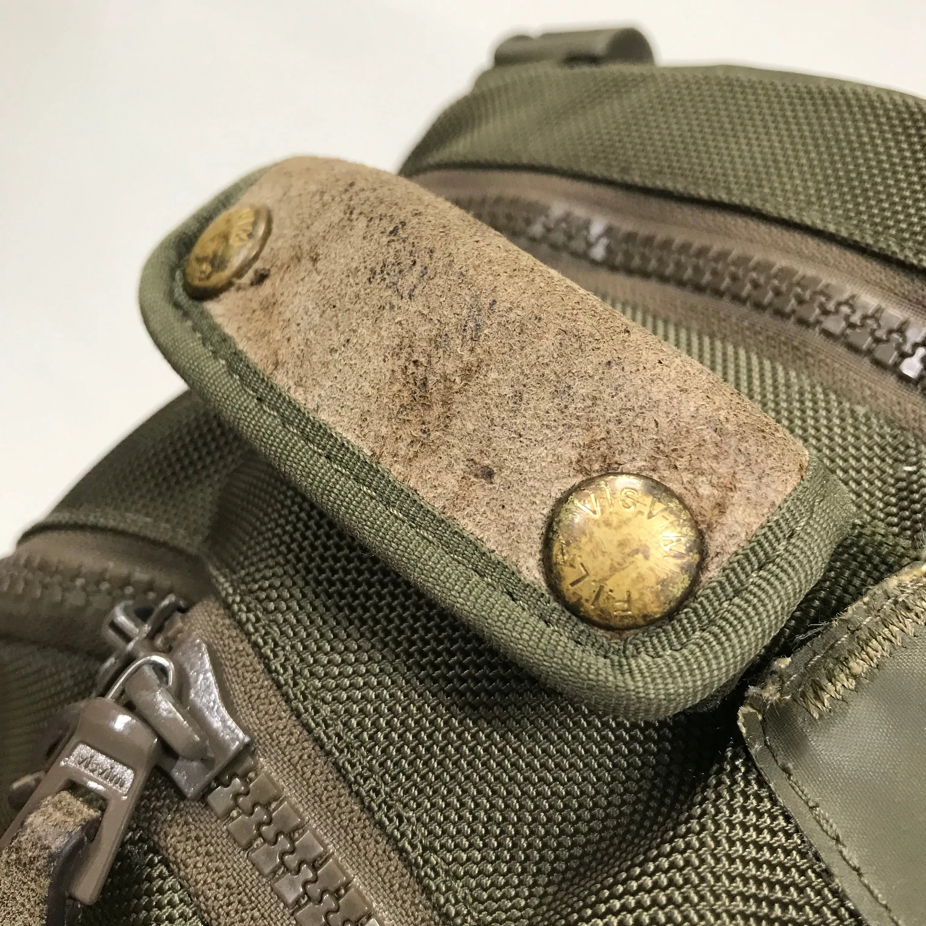 Visvim 20L Cordura Ballistic Nylon Backpack Olive