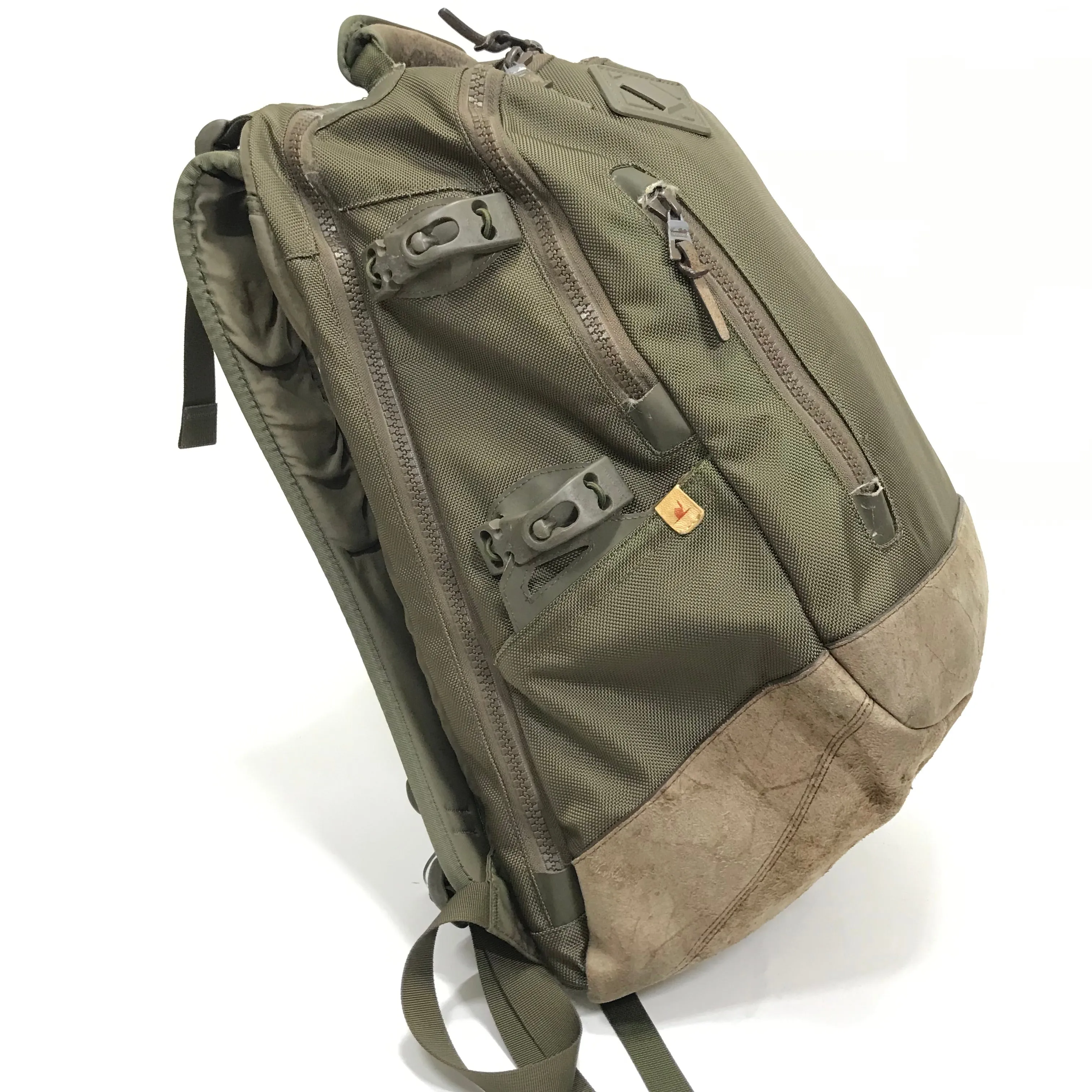 Visvim 20L Cordura Ballistic Nylon Backpack Olive
