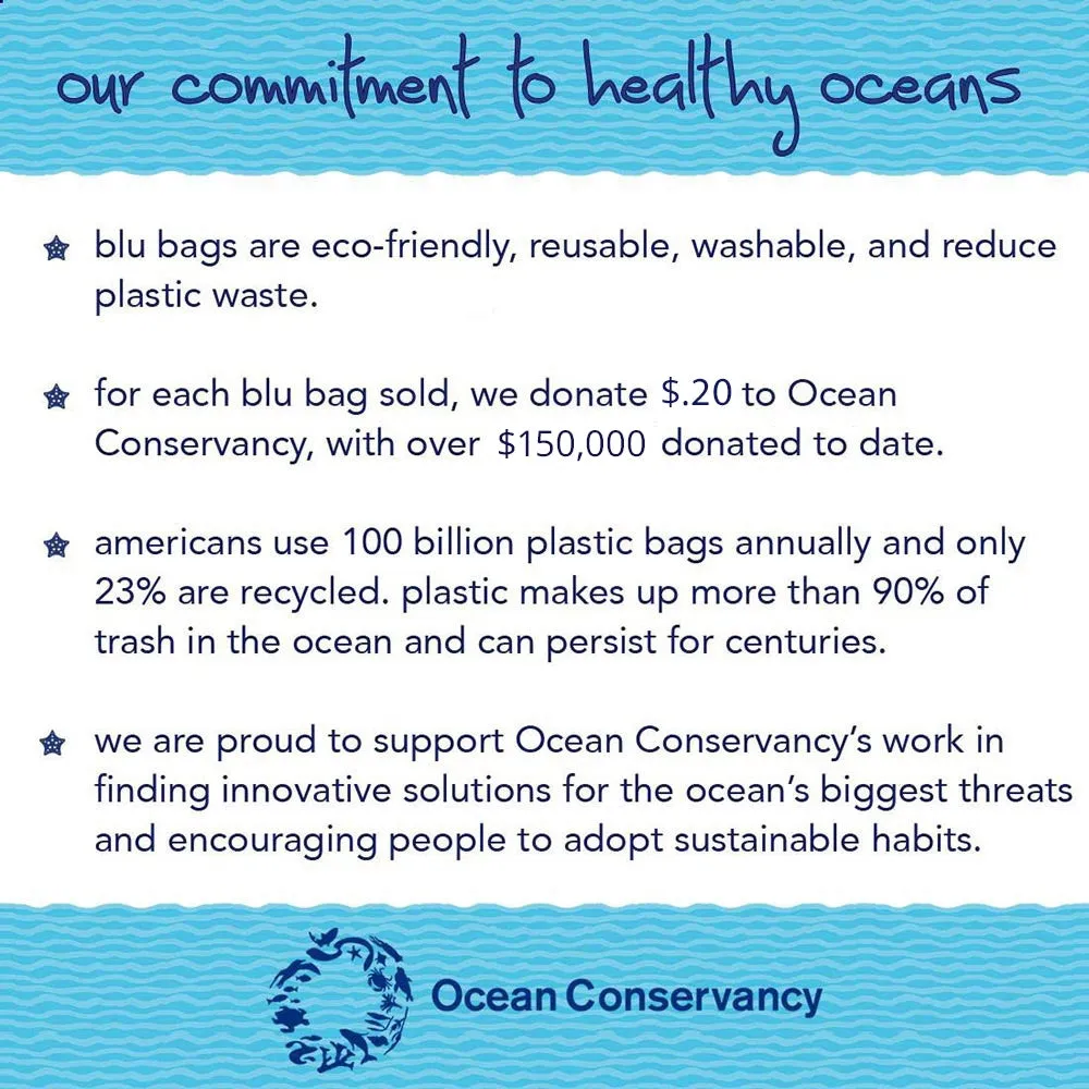 Whales Reusable Shopping Bag