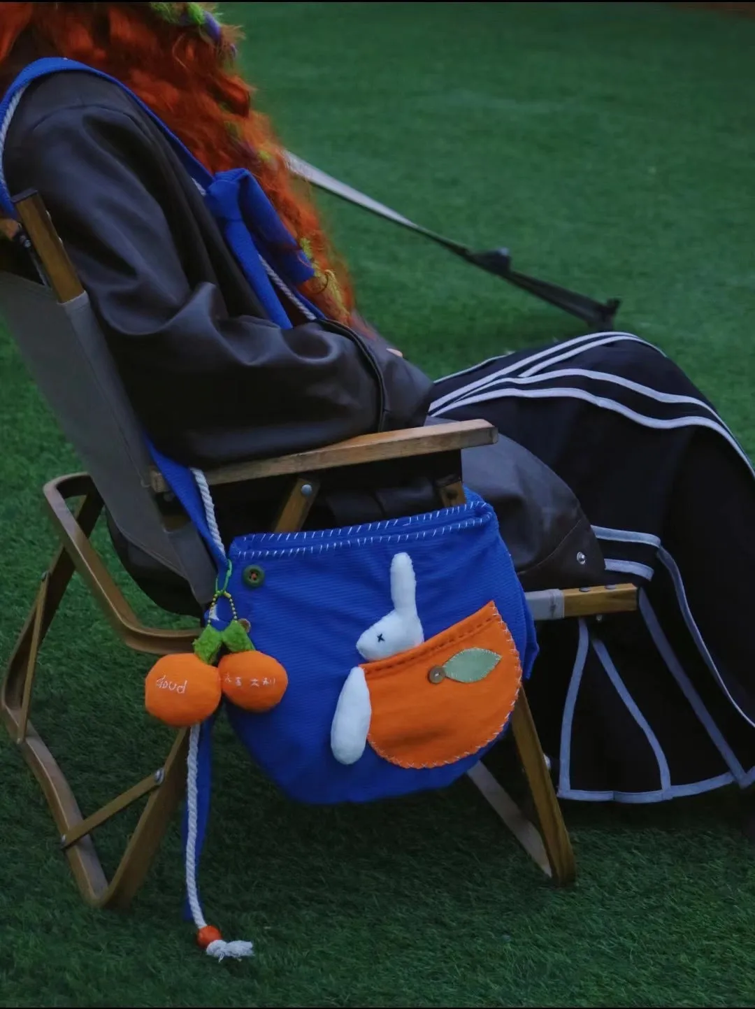 When Klein Blue meets Sunset Orange丨Original Handmade Handbags