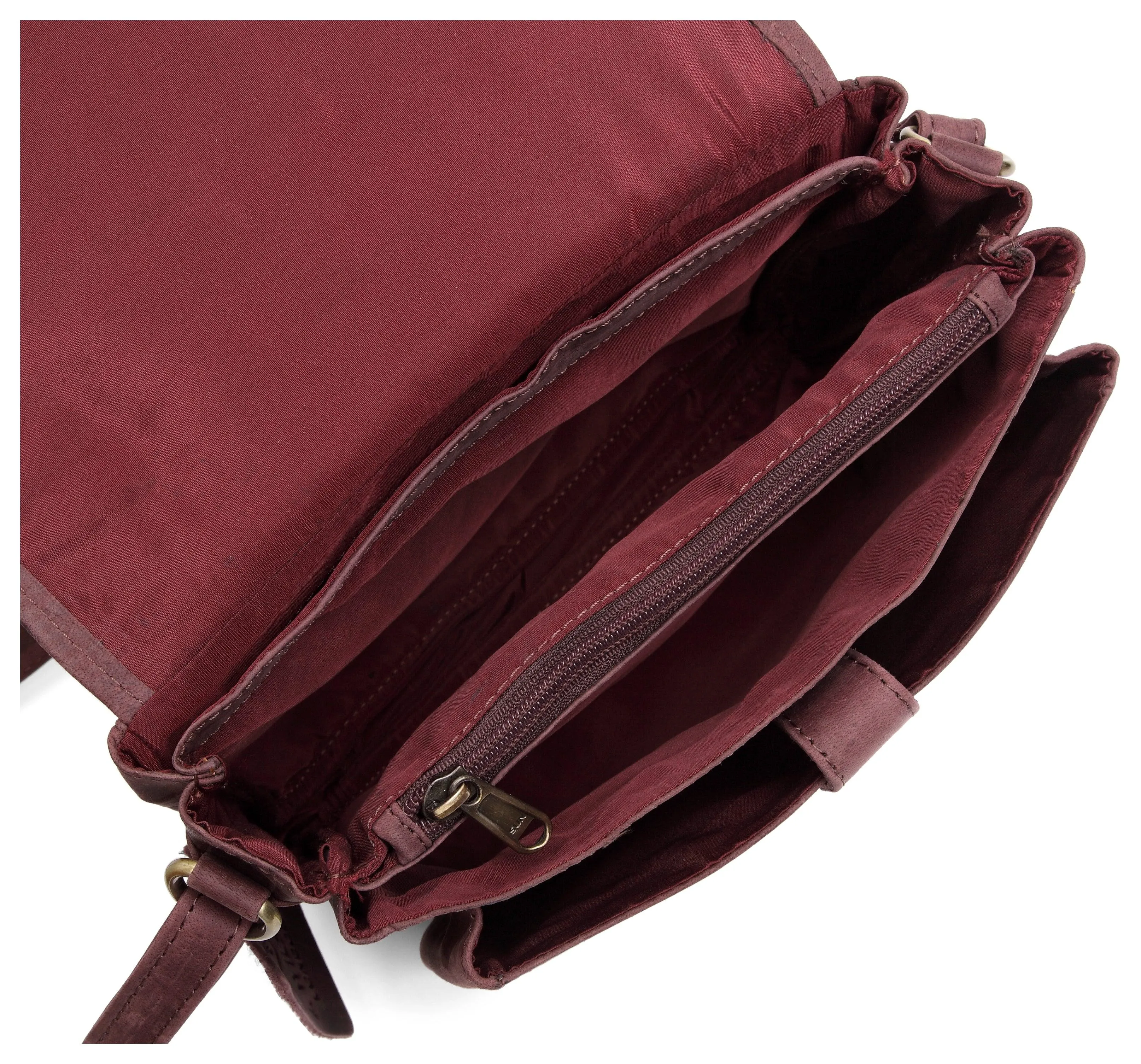 WILDHORN®Oliva Crossbody Bags for Women-Premium Leather Vintage Fashion Purse with Adjustable Strap