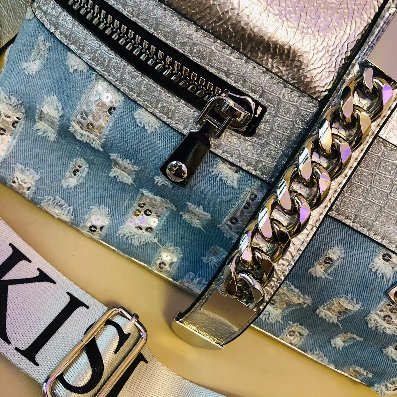 Women Fashion Artificial Leather Messenger Crossbody Bag