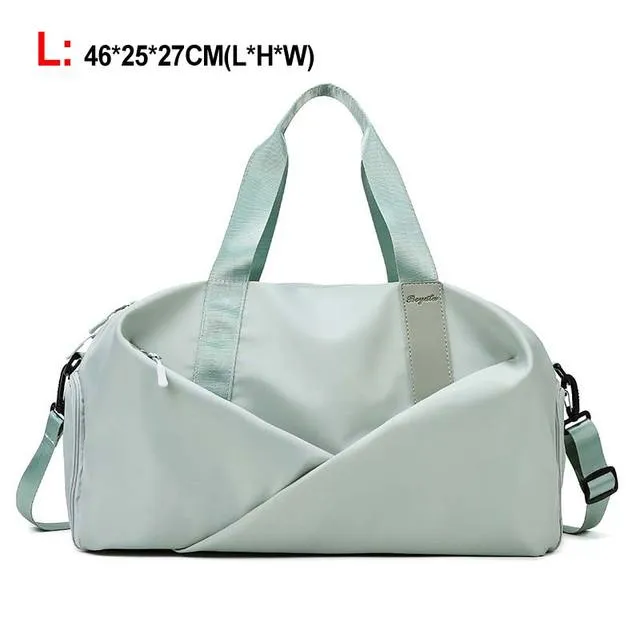 Women Sports Gym Bag Travel Dry Wet Bag Handbag