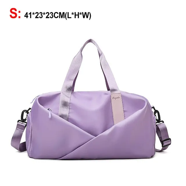 Women Sports Gym Bag Travel Dry Wet Bag Handbag