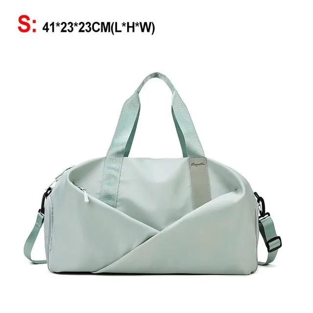 Women Sports Gym Bag Travel Dry Wet Bag Handbag