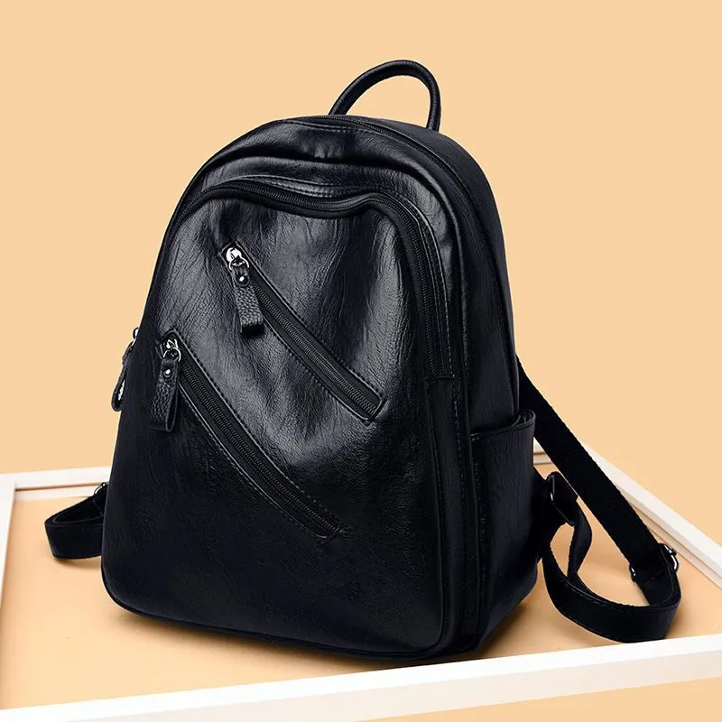 Women's Fashion Personality Large Capacity Korean Version Backpacks