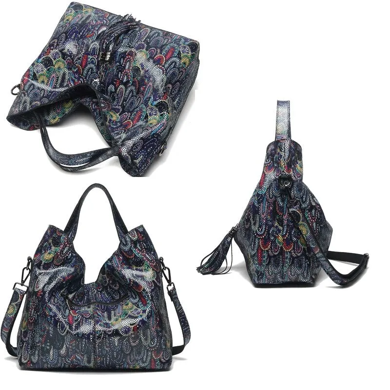 Women's Genuine Leather Messenger Handbags