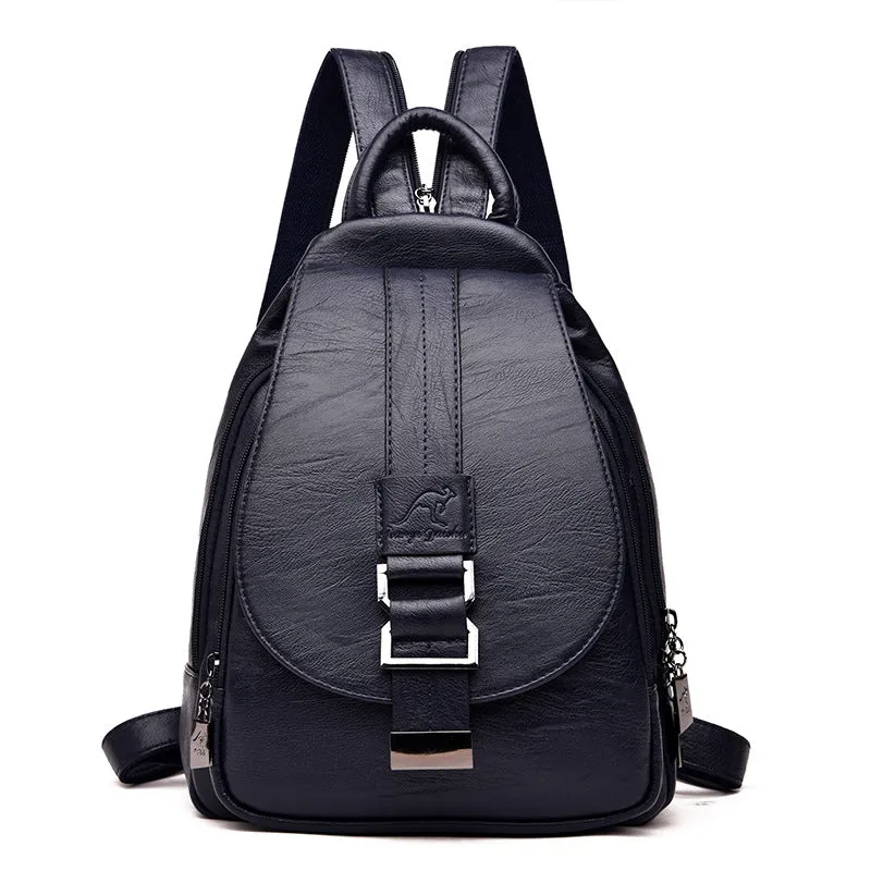 Women's Korean Style Leisure Tourism Fashion Waterproof Backpacks