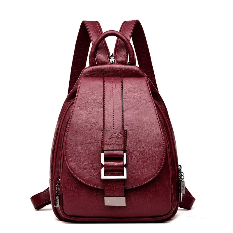 Women's Korean Style Leisure Tourism Fashion Waterproof Backpacks