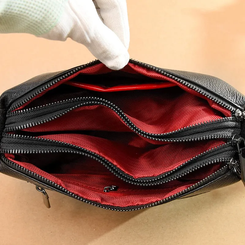 Women's Popular Soft Genuine Leather Shoulder Bag