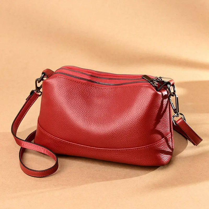 Women's Popular Soft Genuine Leather Shoulder Bag