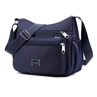 Women's Waterproof Nylon Cloth Mother Business Collect Crossbody Bags