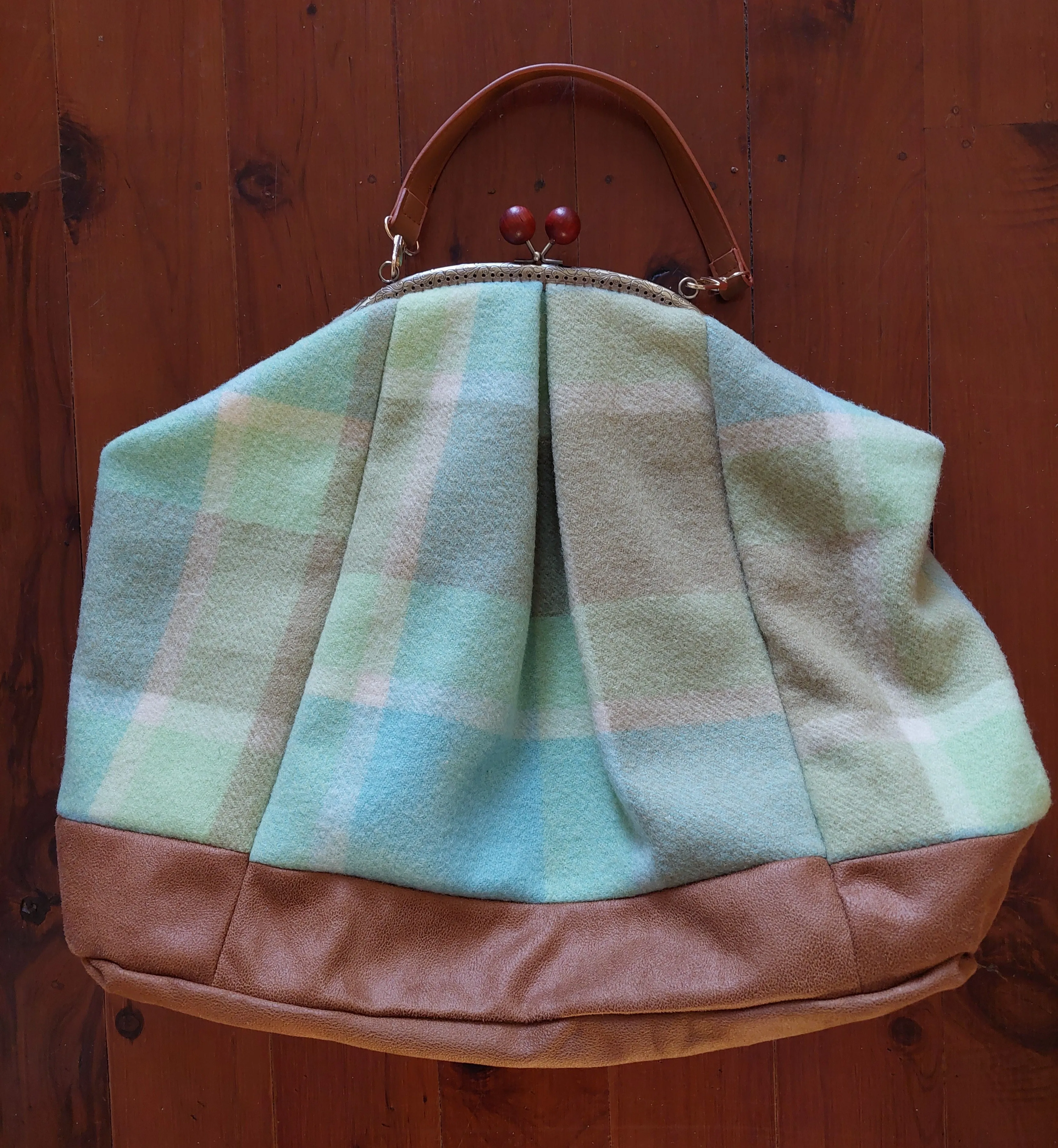 Woolen Blanket Tote Bags