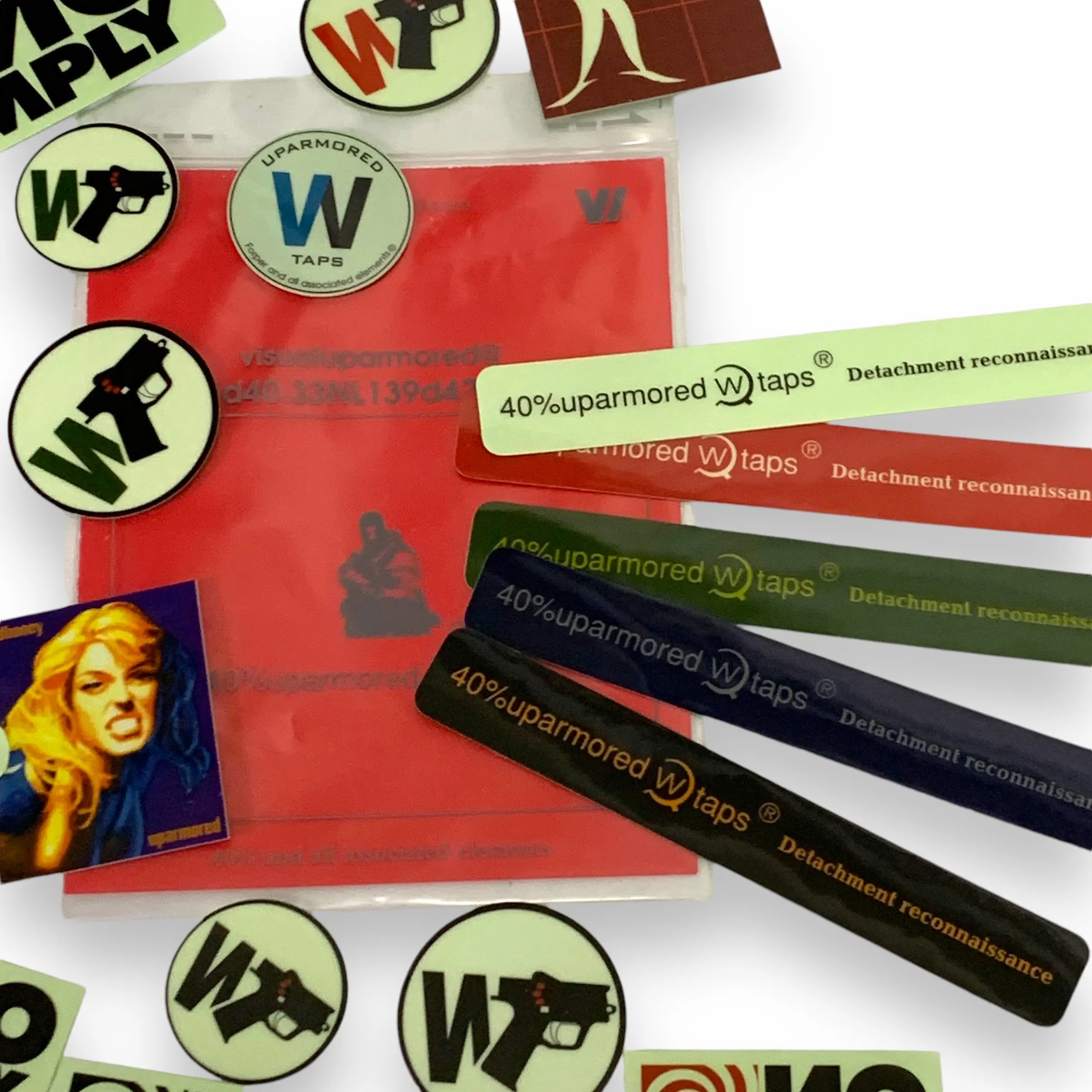 WTaps Vintage 90s, Philosophy Store, Etc. Limited Sticker Large Set