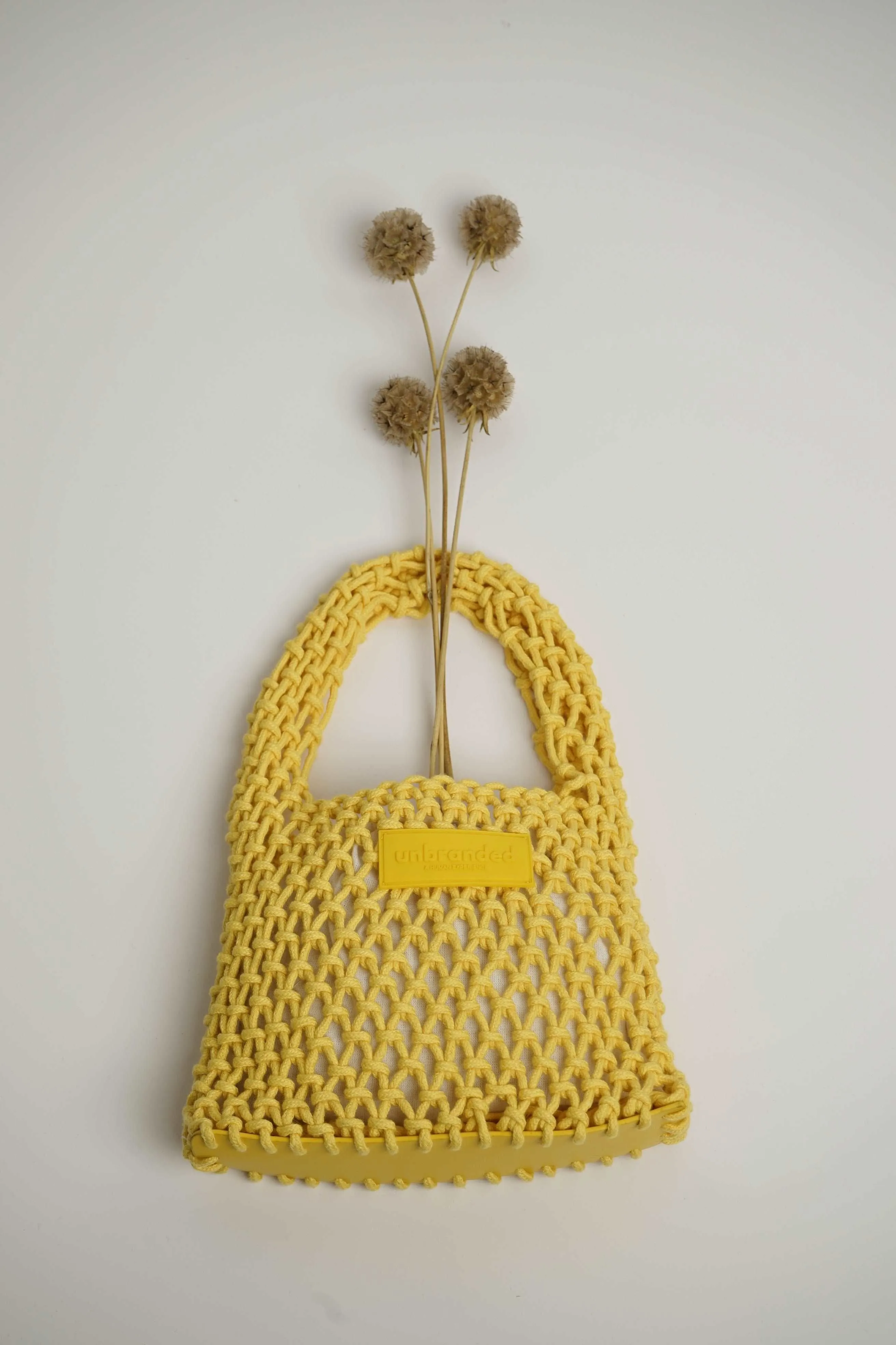 Zuzi Macrame Mini Tote